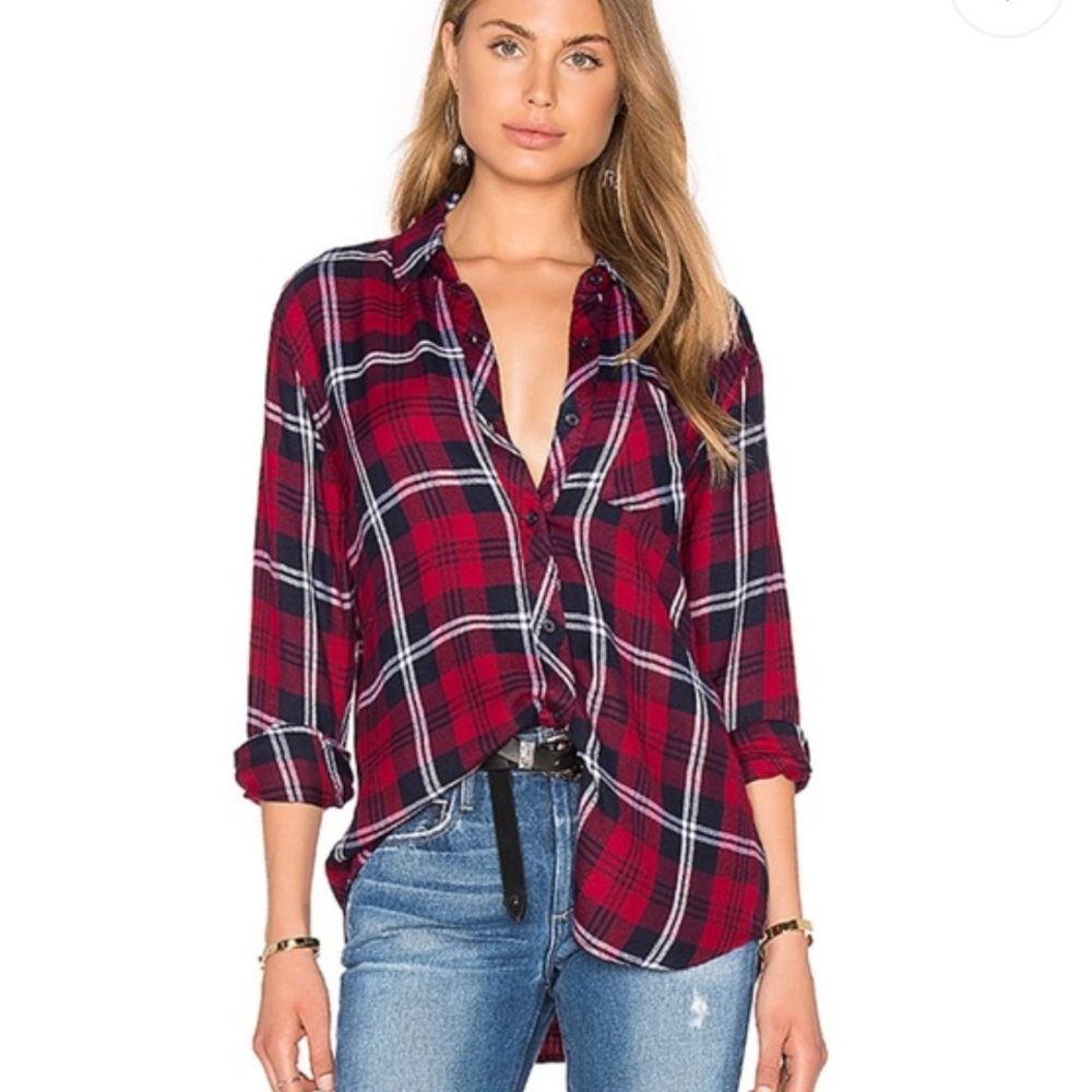 Rails Hunter Plaid Button Down Size Small